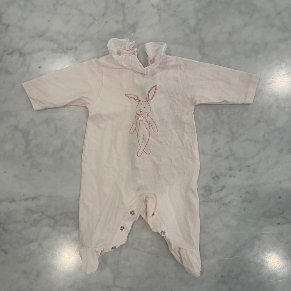 TARTINE ET CHOCOLAT Pink Bunny Kids/ baby One Piece